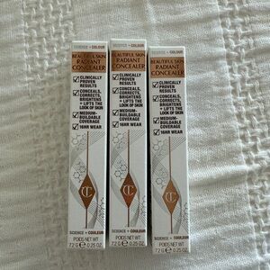 New! Charlotte Tilbury Beautiful Skin Medium to Full Coverage Radiant Concealer